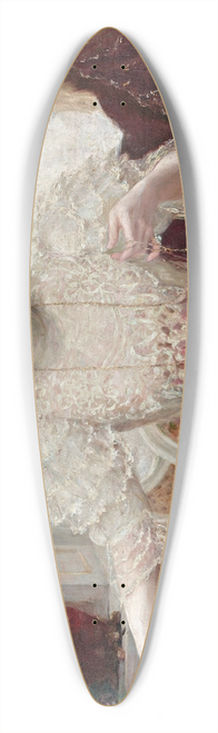 Joaqun Sorolla - Portrait of Luisa Martinez De Tejeda 39.3 inch art pintail longboard deck