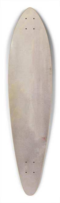 Johan Christian Dahl - View over resund near the Lime Works 39.3 inch art pintail longboard deck