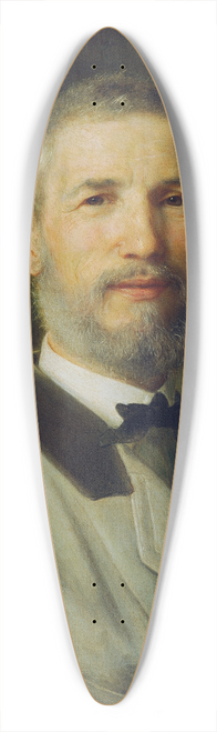 Johann Baptist Reiter - Selbstportrt mit 60 Jahren 39.3 inch art pintail longboard deck
