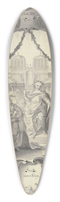 Johann Esaias Nilson - Der Brutigam und die fnf klugen Jungfrauen 39.3 inch art pintail longboard deck