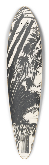 Johannes Frederik Engelbert ten Klooster - Bamboe 39.3 inch art pintail longboard deck
