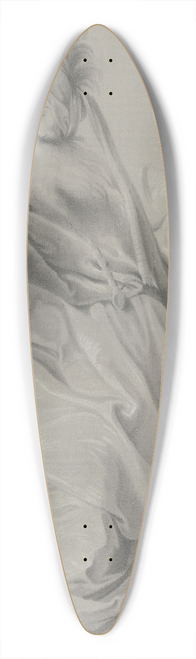 Johann Georg Trautmann - Gewandfigur mit einem Turban 39.3 inch art pintail longboard deck