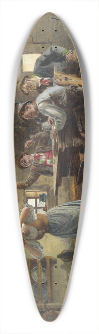 Johann Hamza - Musikalische Unterhaltung auf der Alm 39.3 inch art pintail longboard deck