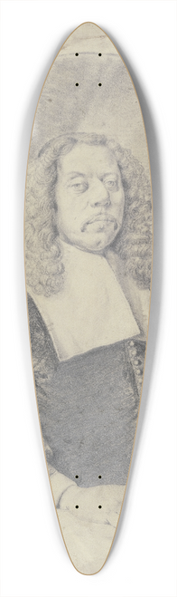 Johann Heinrich Roos - Bildnis des Nicolaus Ruland 39.3 inch art pintail longboard deck