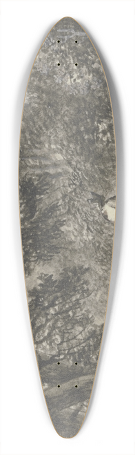 Johann Ludwig Ernst Morgenstern - Waldinneres mit zwei Figuren 39.3 inch art pintail longboard deck