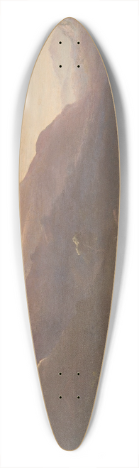 Johann Martin Bernatz - Oriental scenery 39.3 inch art pintail longboard deck