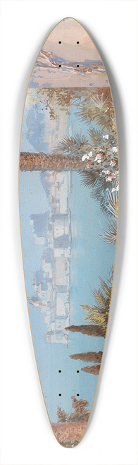Johann Seits - Blick auf Dubrovnik 39.3 inch art pintail longboard deck