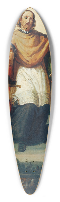Johann Till the younger - Glorie des heiligen Johannes von Nepomuk 39.3 inch art pintail longboard deck