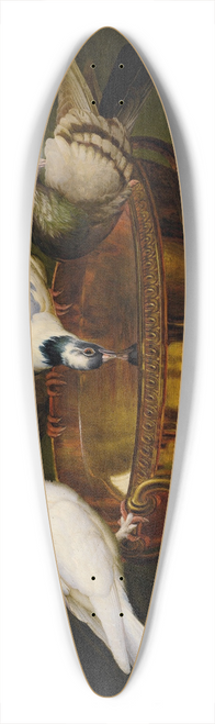 Johann Wenzel Peter - The Four Doves 39.3 inch art pintail longboard deck
