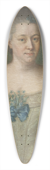 Johan Stlbom - Hedvig Charlotta Nordenflycht, 1718-1763 39.3 inch art pintail longboard deck