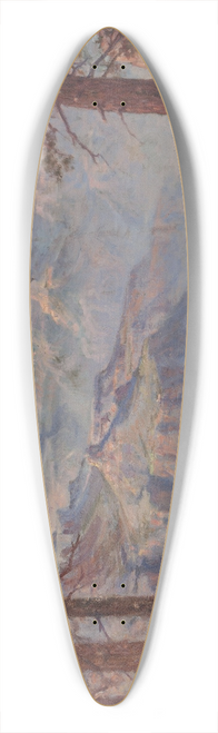 John Bond Francisco - Grand Canyon of Arizona 39.3 inch art pintail longboard deck