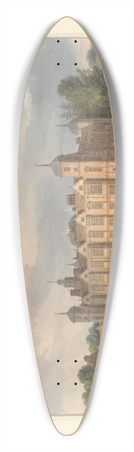 John Buckler - North East View of Blickling Hall, Norfolk: the Seat of the Right Honble Lord Suffield 39.3 inch art pintail longboard deck