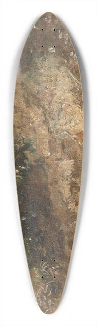 John Constable - Undergrowth 39.3 inch art pintail longboard deck