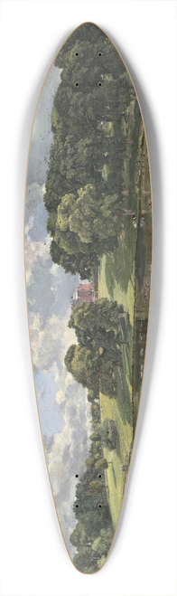 John Constable - Wivenhoe Park,Essex 39.3 inch art pintail longboard deck