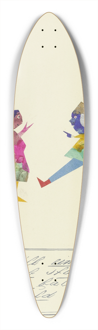 John Elsas - Und will ein Mann ein Weib studieren  39.3 inch art pintail longboard deck