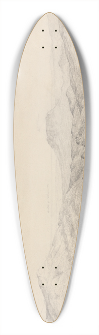 John Foster - General View of the Temple of Apollo Epicurius at Bassai, Phigalea 39.3 inch art pintail longboard deck