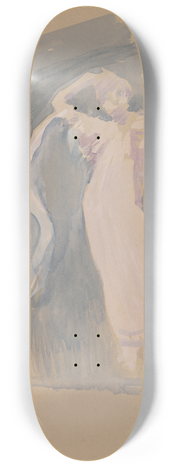 Charles Sprague Pearce - Figure Studies 8.25 inch art skate deck