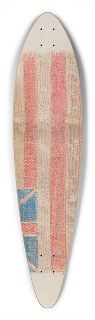 John Hall - Miniature Revolutionary Flag 39.3 inch art pintail longboard deck