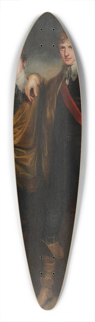 John Hoppner - Henry Augustus Berkeley Craven and Keppel Richard Craven 39.3 inch art pintail longboard deck