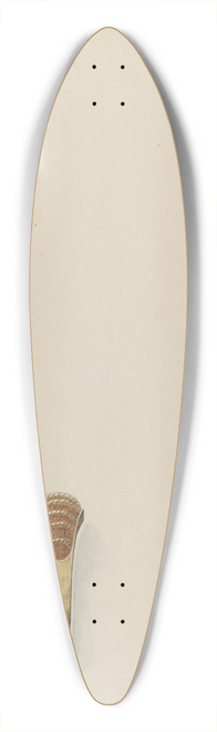 John H. Tercuzzi - Hair Ring 39.3 inch art pintail longboard deck