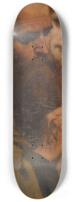 Charles Verlat - Mother of the Messiah and the Four Evangelists 8.25 inch art skate deck