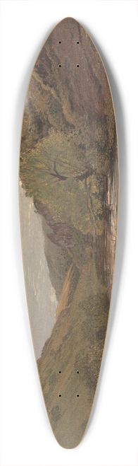 John Linnell - In Dovedale 39.3 inch art pintail longboard deck