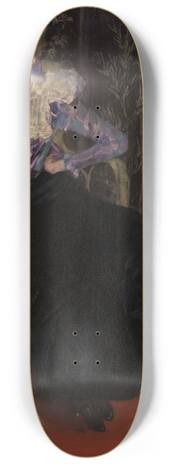 Charles Vetter - Junge Dame im Lehnstuhl 8.25 inch art skate deck