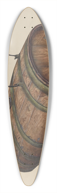 John Price - Field Water Keg 39.3 inch art pintail longboard deck
