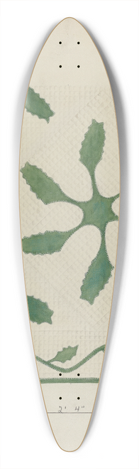 John R. Towers - Applique Coverlet 39.3 inch art pintail longboard deck