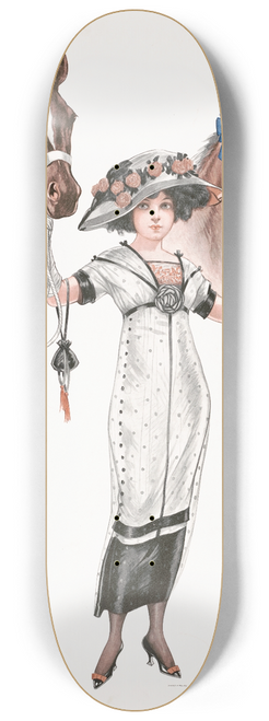 Charles W. Holmes - Blue bloods no. 84 8.25 inch art skate deck