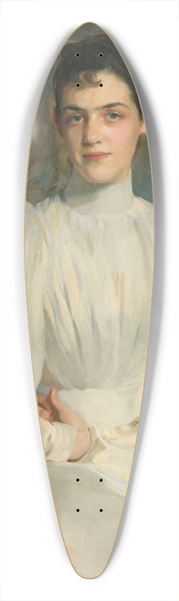 John Singer Sargent - Elsie Wagg 39.3 inch art pintail longboard deck