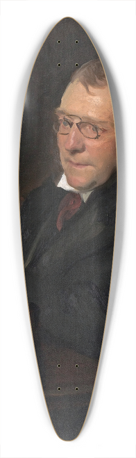 John Singer Sargent - Portrait of James Whitcomb Riley 39.3 inch art pintail longboard deck