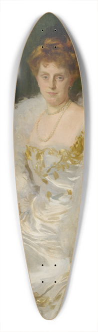 John Singer Sargent - Portrait of Mrs. Charles Beatty Alexander 39.3 inch art pintail longboard deck