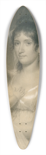 John Vanderlyn - Mrs. Daniel Strobel, Jr. (Anna Church Strobel) and Her Son, George 39.3 inch art pintail longboard deck