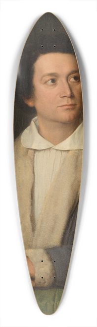 Josef Binder - Portrait of the Painter Philipp Veit 39.3 inch art pintail longboard deck