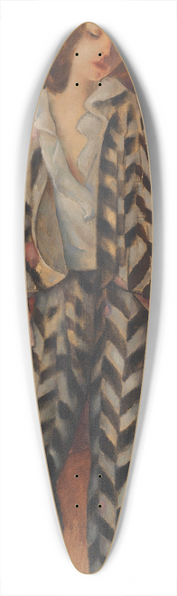 Josef Eberz - Tnzerin (Beatrice Mariagraete) 39.3 inch art pintail longboard deck