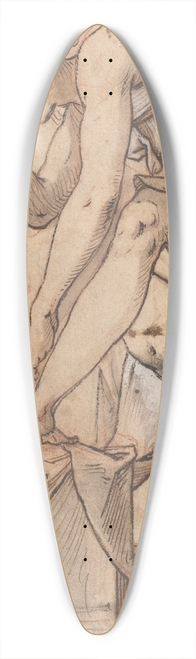 Joseph Heintz The Elder - The Toilet of Venus 39.3 inch art pintail longboard deck