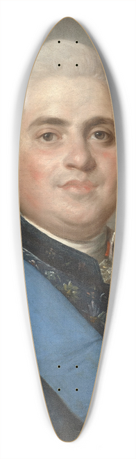 Joseph Siffred Duplessis - Portrait de Louis-Stanislas-Xavier de France (1755 -1824) 39.3 inch art pintail longboard deck