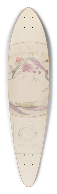 Joseph Sudek - Platter 39.3 inch art pintail longboard deck