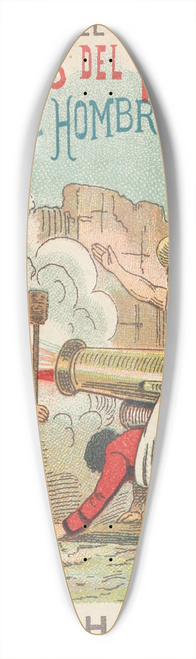 Jos Guadalupe Posada - Biblioteca Del Nio Mexicano. Glorias del Pueblo  El Hombre Curea 39.3 inch art pintail longboard deck