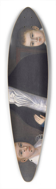Joshua Johnson - John Jacob Anderson and Sons, John and Edward 39.3 inch art pintail longboard deck
