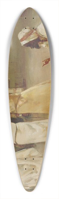 Jos Navarro y Llorens - The Slave Market 39.3 inch art pintail longboard deck