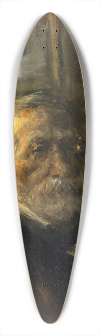 Jozef Israls - Self Portrait 39.3 inch art pintail longboard deck