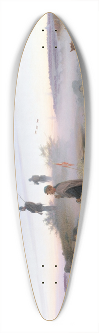 Jrgen Sonne - The Morning After The Battle Of Isted, July 25, 1850 39.3 inch art pintail longboard deck