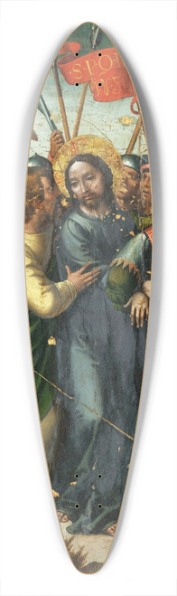 Juan Correa de Vivar - The Arrest Of Christ 39.3 inch art pintail longboard deck