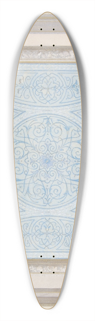 Jules-Edmond-Charles Lachaise - Design for a ceiling paianted in filagree patterns 39.3 inch art pintail longboard deck