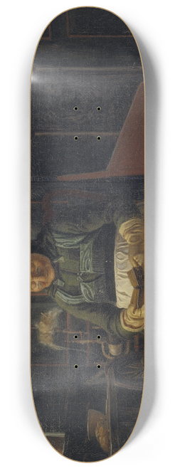 Christen Dalsgaard - Christmas Morning in a Farmhouse 8.25 inch art skate deck