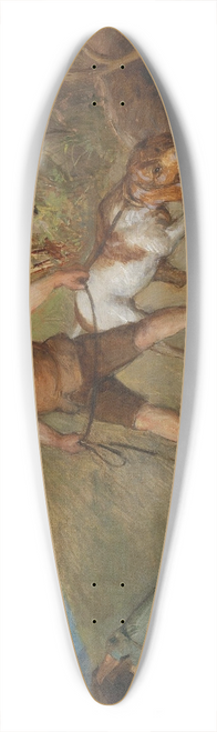 Julius von Blaas - Allegorie auf die Jagd 39.3 inch art pintail longboard deck