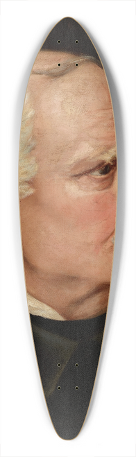 Juliusz Kossak - Portrait of Wincenty Pol 39.3 inch art pintail longboard deck