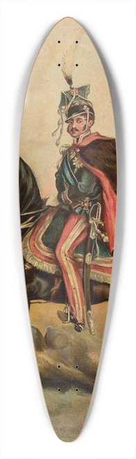 Juliusz Kossak - Prince Jzef Poniatowski on the Szuma mare from Sanguszka stud farm 39.3 inch art pintail longboard deck